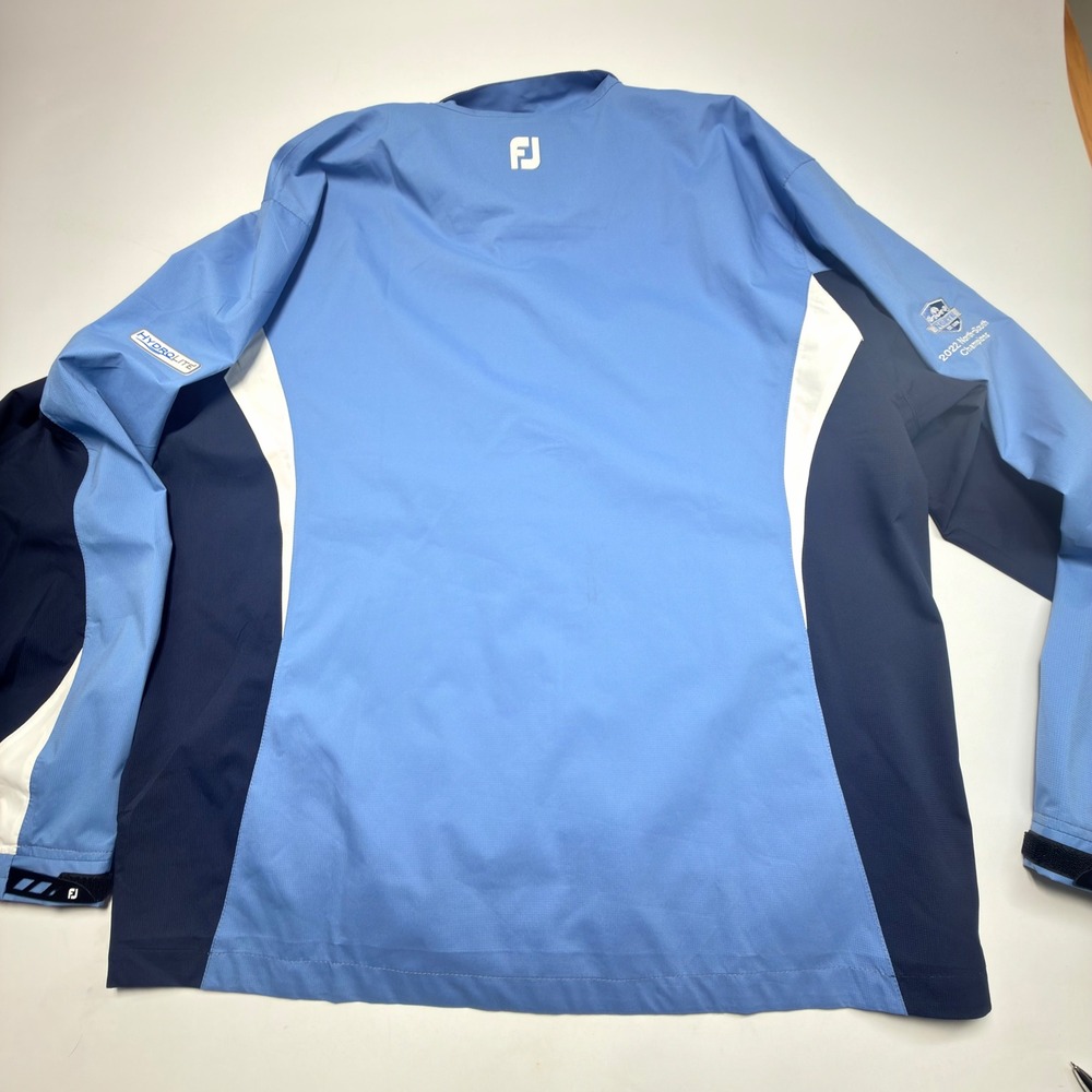 FootJoy DryJoys HydroLite Golf Jacket Mens XL Blue North South - Picture 9 of 11